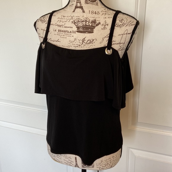 ATMOSPHERE RUFFLE FRONT TANK - Picture 3 of 6